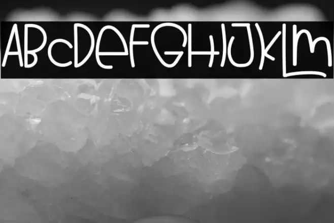 ARBBIE BUBBLE Font examples