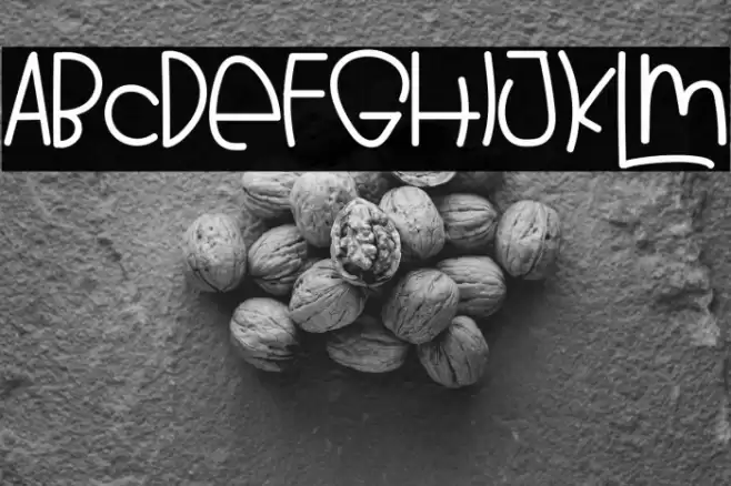 ARBBIE BUBBLE Font examples