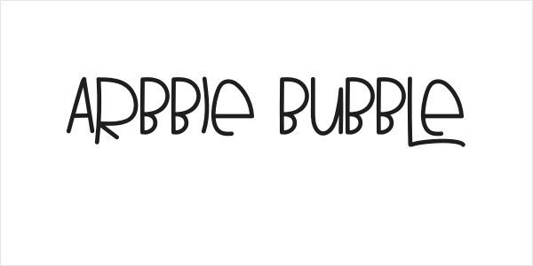 ARBBIE BUBBLE Logo