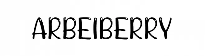 ARBEI BERRY  Frei Schriftart Herunterladen