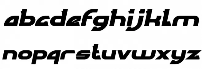 ARCADE Bold Italic خط أحرف صغيرة