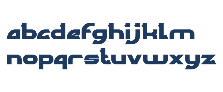 ARCADE Bold Lowercase