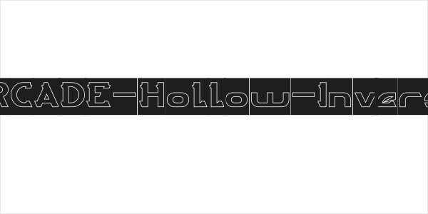 ARCADE-Hollow-Inverse Logo