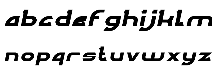 ARCADE-Italic Font Litere mici