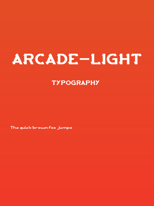 ARCADE-Light Poster