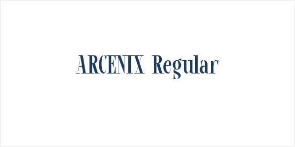 ARCENIX Regular Logo