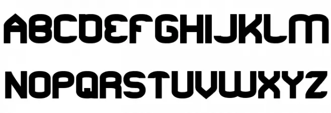 ARCHITECTURE フォント 大文字