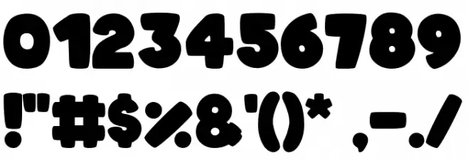 ARCO Font OTHER CHARS