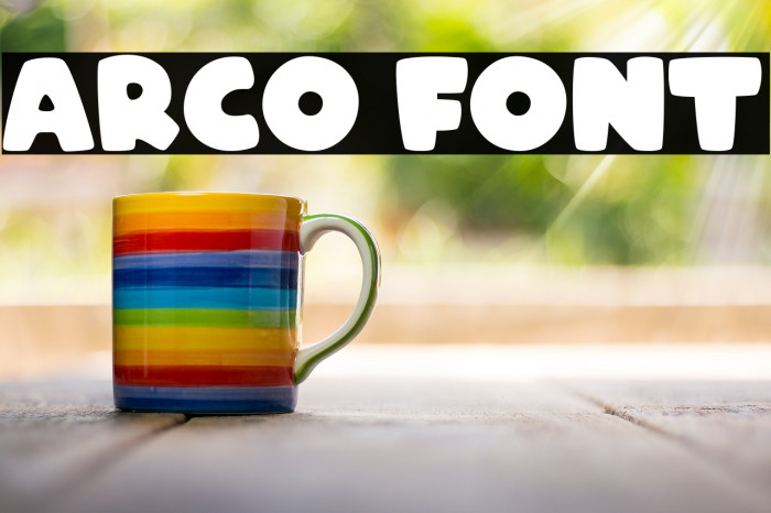 ARCO फ़ॉन्ट examples