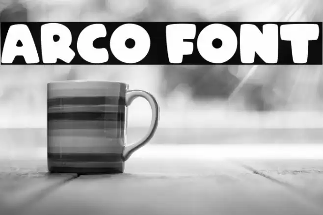 ARCO Font examples
