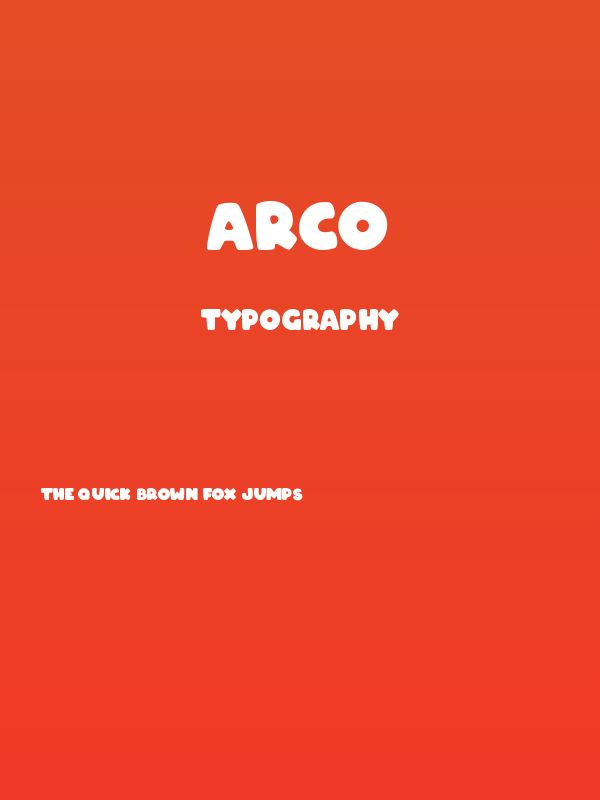 ARCO Poster