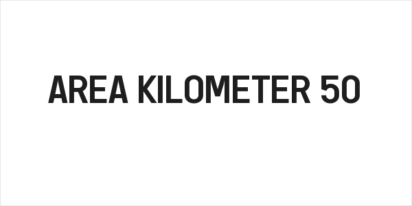 AREA KILOMETER 50 Logo