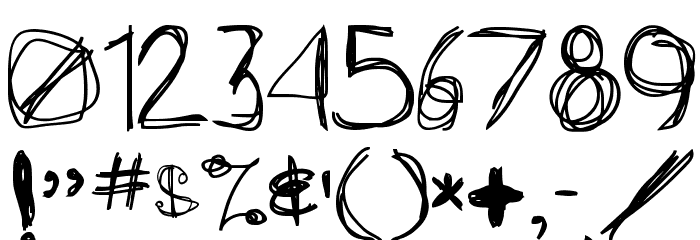 ARG219am Font OTHER CHARS