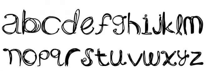 ARG219am 字体 小写