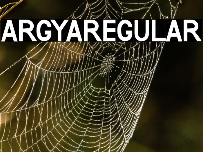 ARGYARegular Example 2