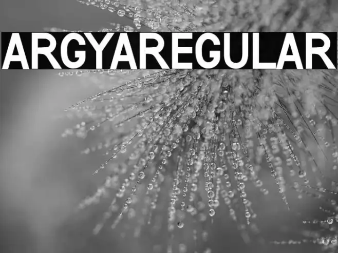 ARGYARegular Example 3