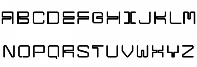 ARIA Medium フォント 大文字