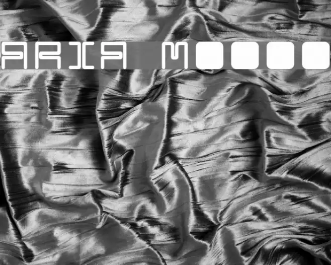 ARIA  Medium Font examples