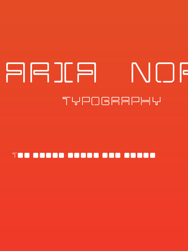 ARIA   Normal Poster