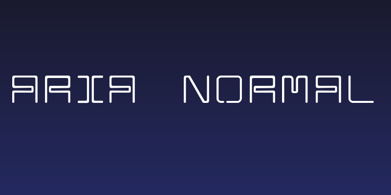 ARIA   Normal Social Header