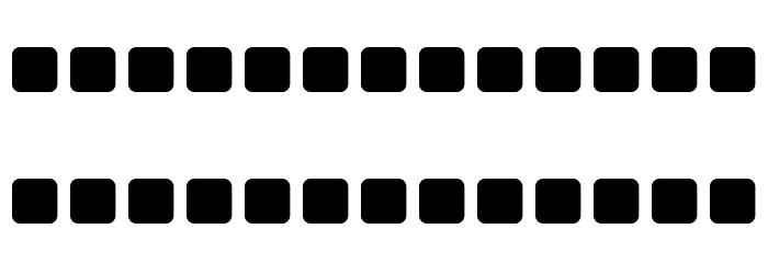 ARIA Normal Font LOWERCASE