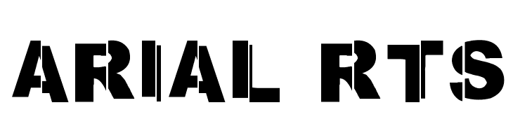 ARIAL RTS  フリーフォントのダウンロード