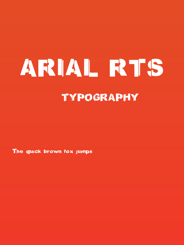 ARIAL RTS Poster