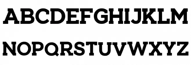 ARIZON Schriftart Groß