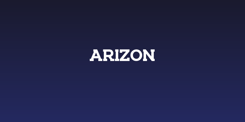 ARIZON Social Header