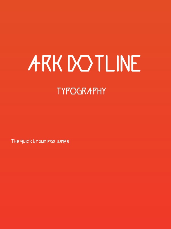 ARK DOTLINE Poster