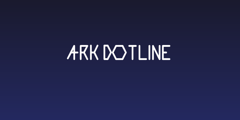 ARK DOTLINE Social Header