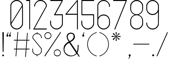 ARK HILARIOUS Font OTHER CHARS