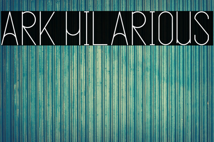 ARK HILARIOUS Example 2
