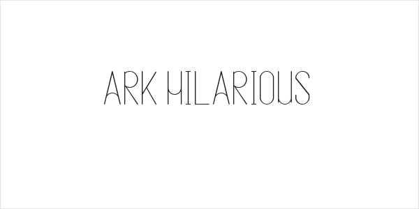 ARK HILARIOUS Logo