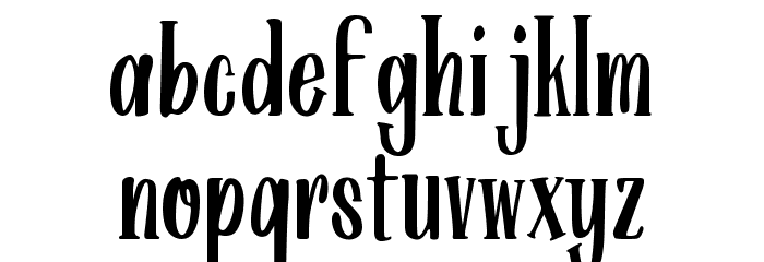 ARK Misha Demo Regular Font LOWERCASE