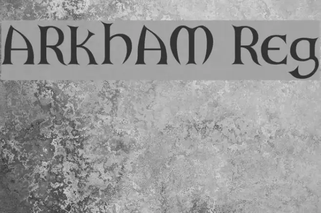 ARKHAM Reg Example 1