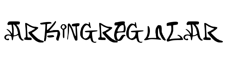 ARKING-Regular फ़ॉन्ट