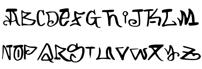 ARKING-Regular फ़ॉन्ट लोअरकेस