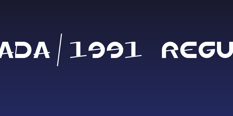 ARMADA/1991 Regular Social Header