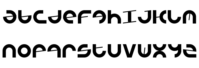 ARMADA/1991 Regular Schriftart Kleinbuchstaben