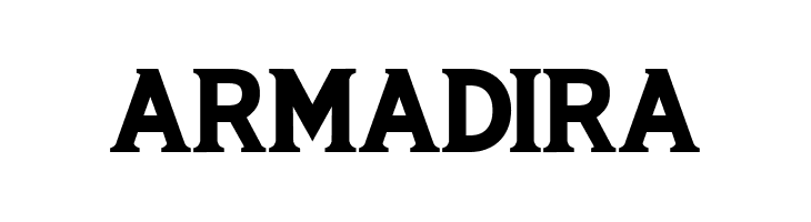 ARMADIRA  Frei Schriftart Herunterladen
