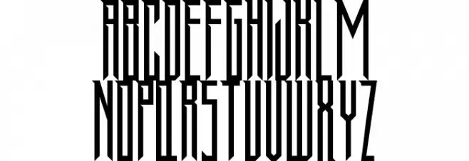 ARMOR FreeVersion フォント 大文字