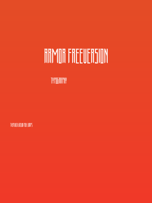 ARMOR FreeVersion Poster