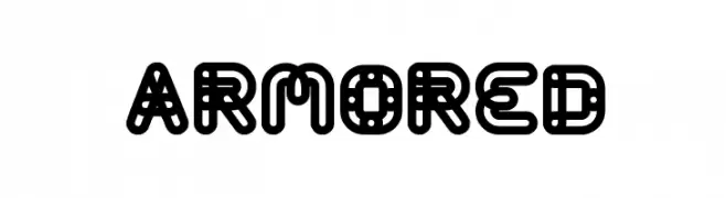 ARMORED  Descarca Fonturi Gratis