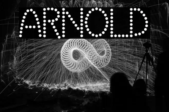 ARNOLD Font examples