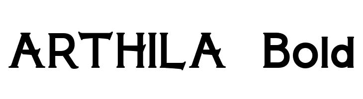 ARTHILA  Bold  免费字体下载
