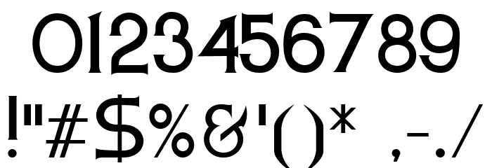 ARTHILA Font OTHER CHARS