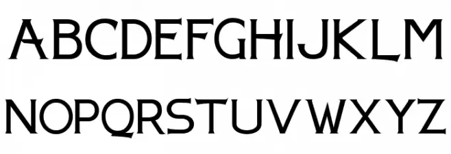 ARTHILA Font Litere mari