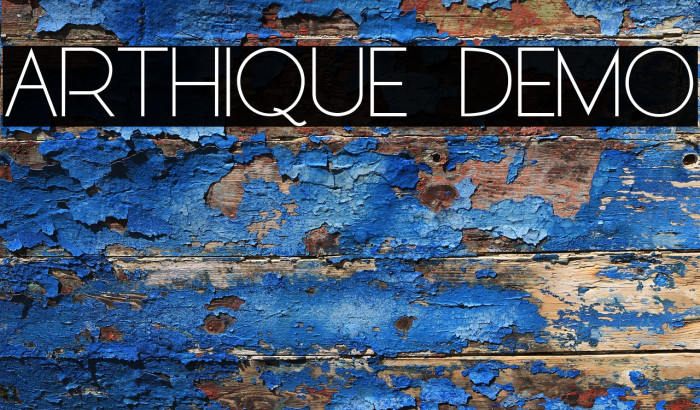 ARTHIQUE DEMO Example 2