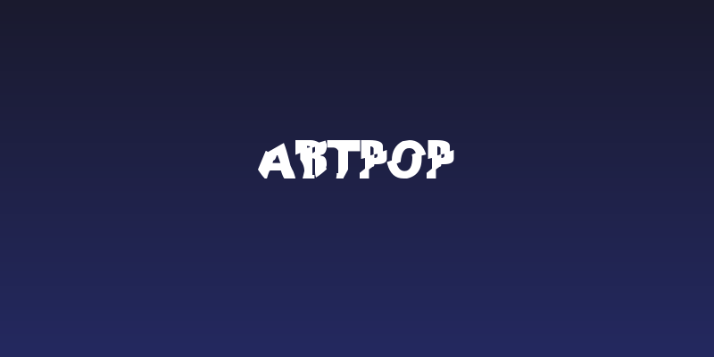 ARTPOP Social Header